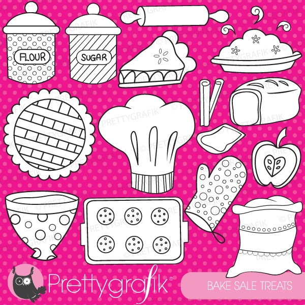 Download Baking Digital Stamp Commercial Use (Vector Graphi 