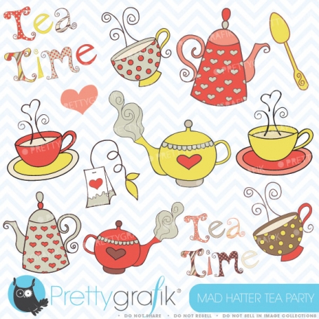 Teapot clipart commercial use,