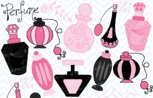 Parisian Perfume Clipart