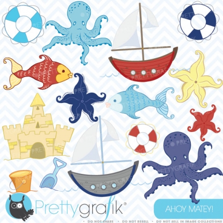  Beach Clipart Commercial Use,