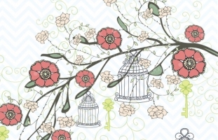 Spring flowers clipart commercial