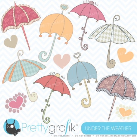 Umbrella clipart commercial use,