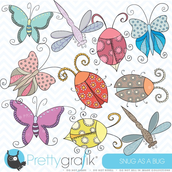 Download Bugs & insects clipart commercial use, vector  