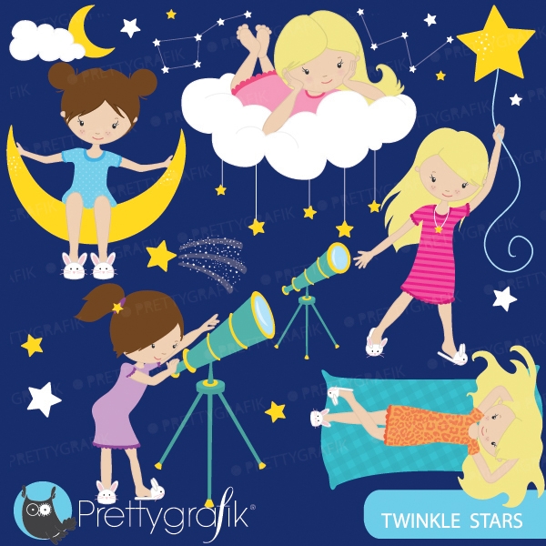 Download star gazing astronomy clipart (commercial use, vector graphics) 