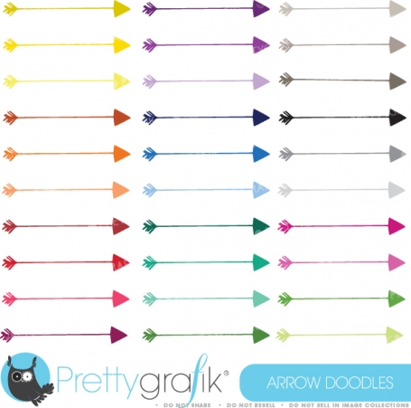 Arrows clipart  (commercial use,