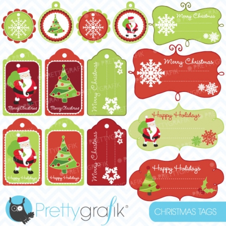 christmas tags label frames