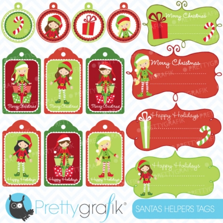 christmas tags label frames