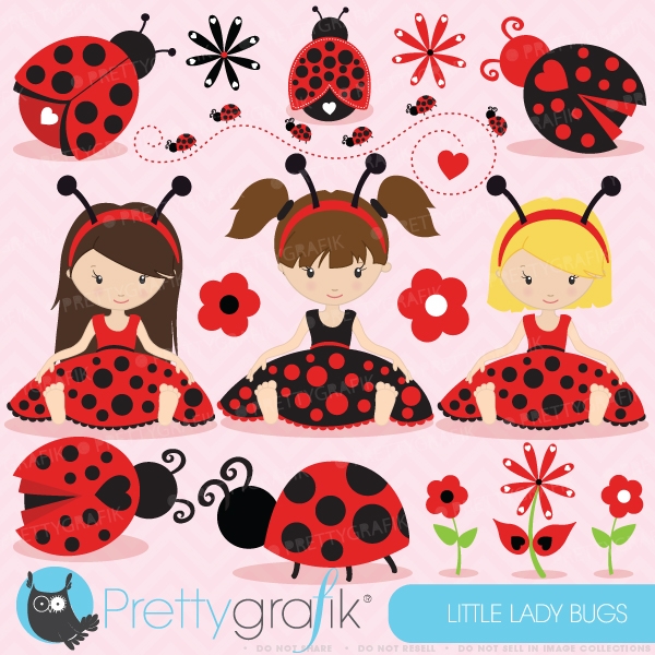 Download Ladybug clipart  (commercial use, vector graphics) 