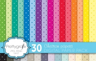 polka dot digital paper 