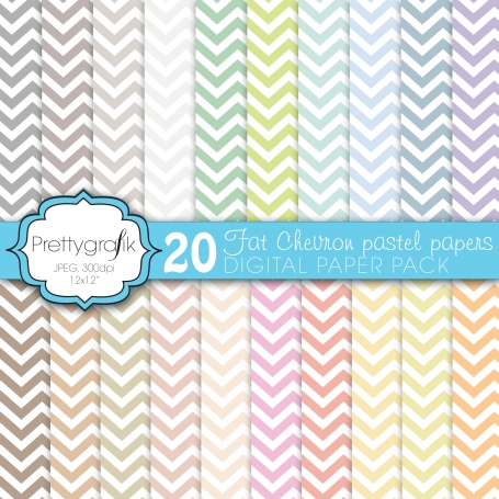 chevron digital paper  (commercial