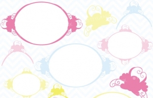 Labels and frames clipart