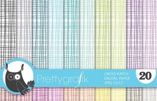 string cross hatch digital paper 