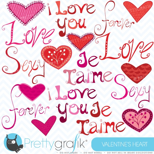 Download love digital clipart  (commercial use, vector graphics) 