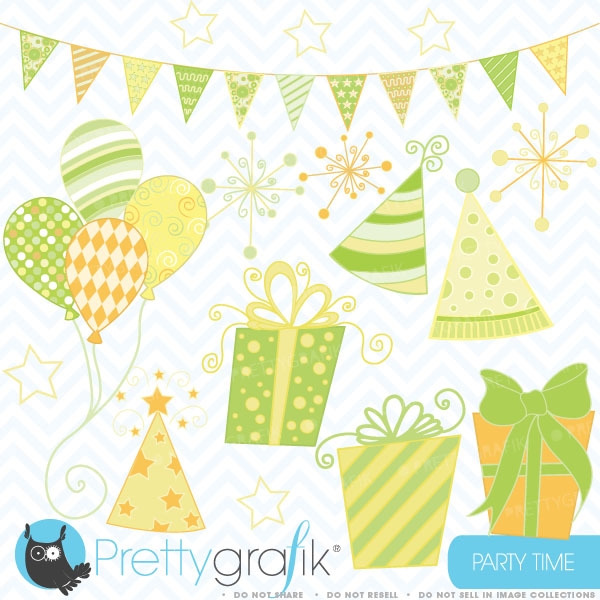 Download Party time clipart (commercial use, vector graphics) 