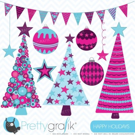 Holiday christmas clipart