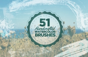 51 Beautiful Watercolor Brushes