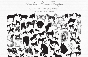 Ultimate Horses Vector Pack