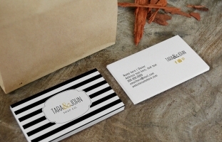 Tara double sided business card -