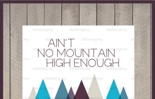 printable card - no mountain high