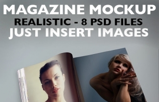 16 Page Magazine Mockup