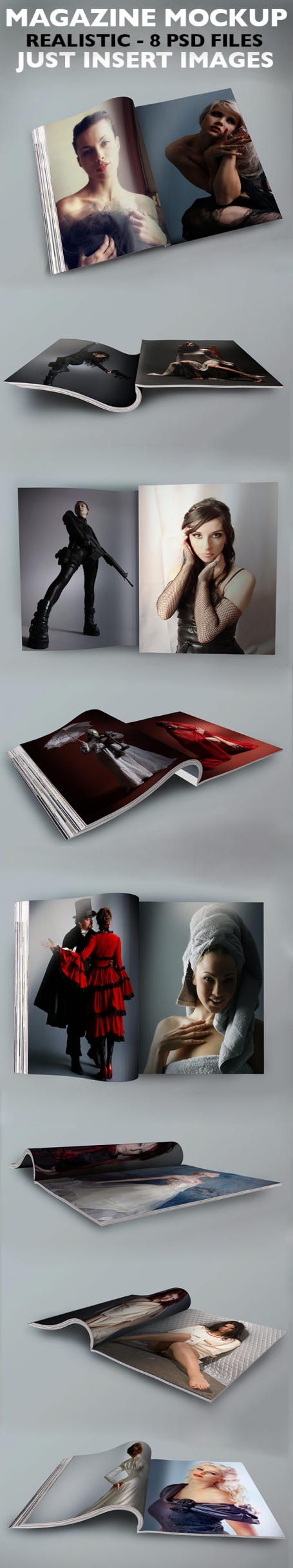 16 Page Magazine Mockup