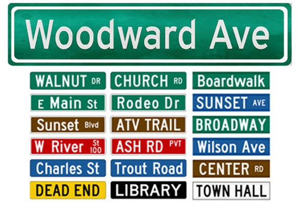 Download Street Sign Mockups 