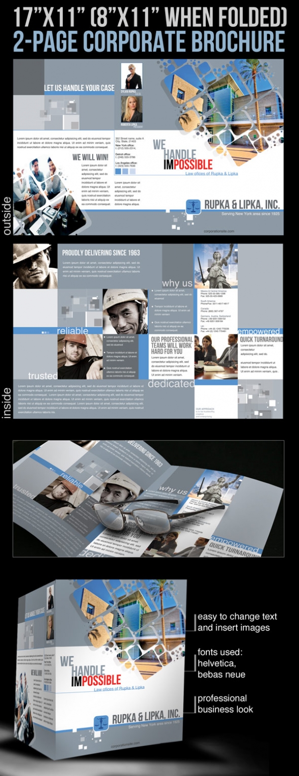 Download 4 page Corporate Brochure 