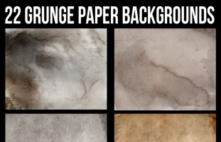 22 Grunge Paper Textures