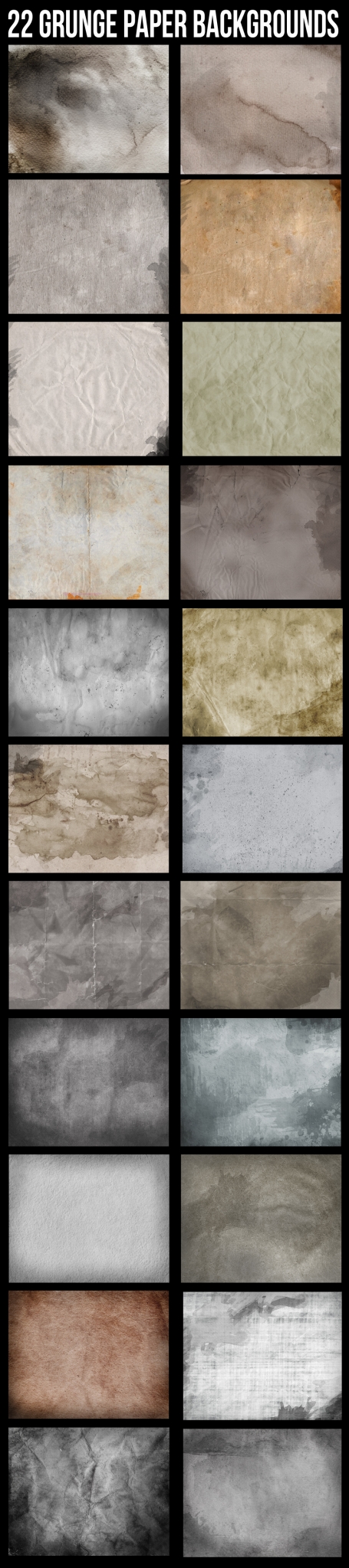 22 Grunge Paper Textures