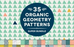 35 Organic Geometry Pattern Super