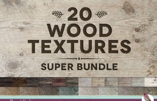 20 Wood Textured Backgrounds Super