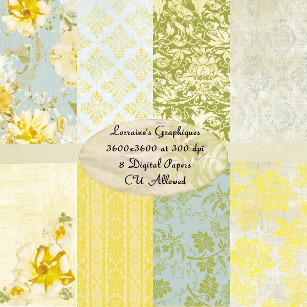 Download Yellow Floral Elegance 