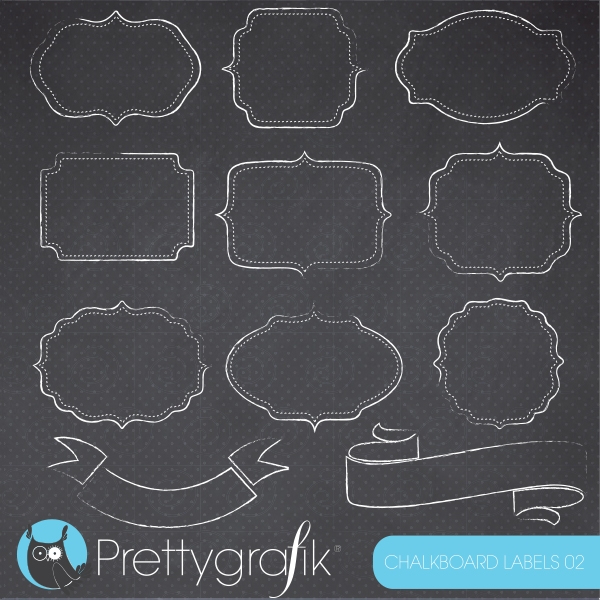 Download Chalkboard labels clipart commercial use, vector graphics - CL687 