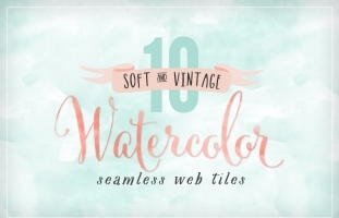 Watercolor Seamless Web Backgrounds