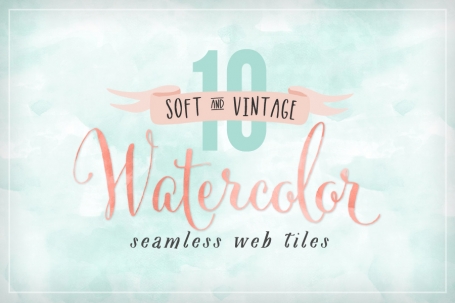 Watercolor Seamless Web Backgrounds