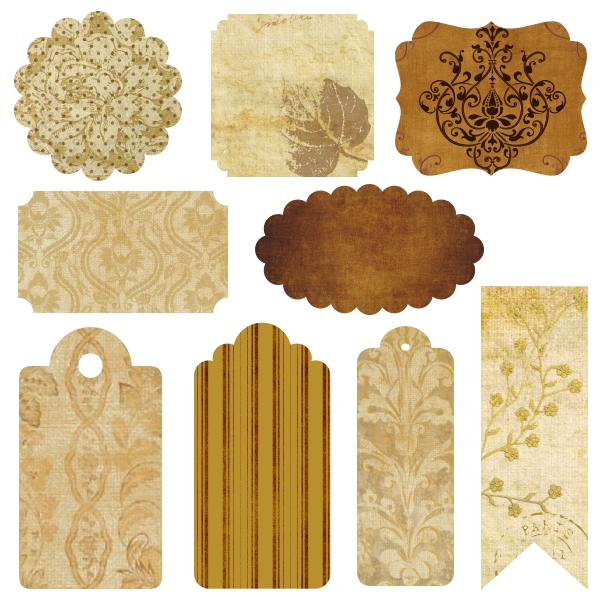 Download Golden Moments: Fall Inspired Digital Labels and Tags 