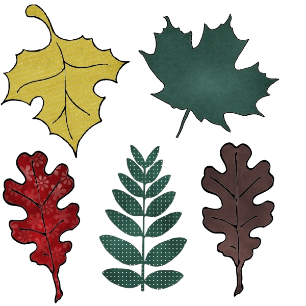 Download Fall Leaves (3) Autumn Digital Clipart 