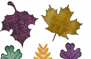 Fall Leaves Autumn Inspired Clipart