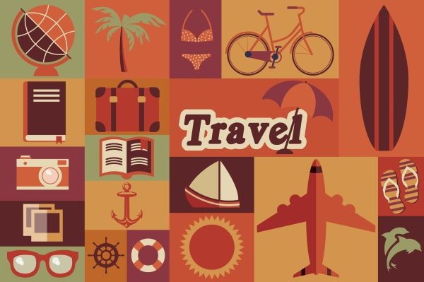 Download Flat Travel Icons 