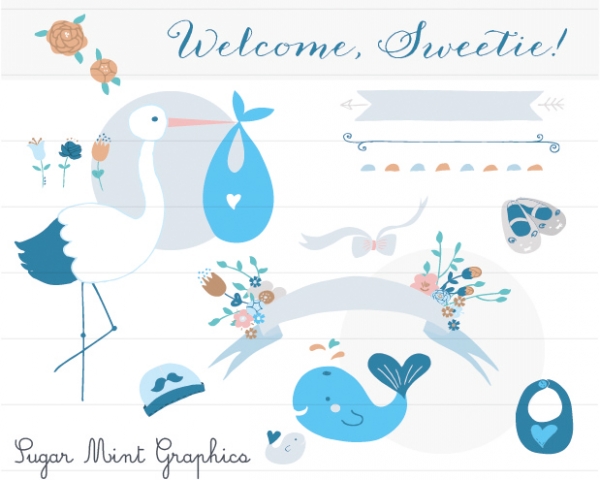 Download Baby Shower Clip Art 