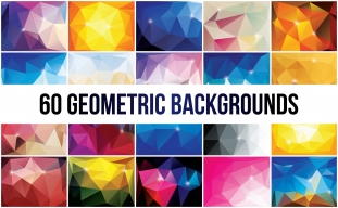 60 Abstract Geometric Backgrounds