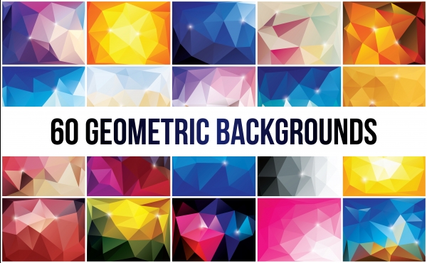 Download 60 Abstract Geometric Backgrounds 