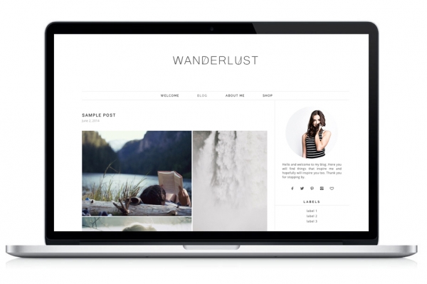 Download Responsive Wordpress Theme - Wanderlust 