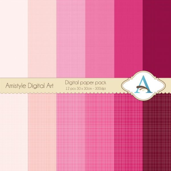 Download Linen-Pink-Digital Paper Pack 