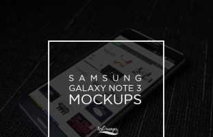 Samsung Galaxy Note 3 Mockups