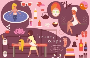 Beauty&Spa illustrations