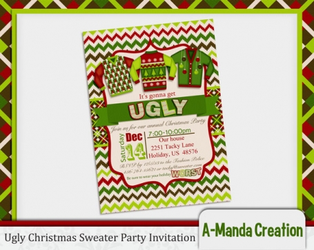 Ugly Christmas Sweater Party