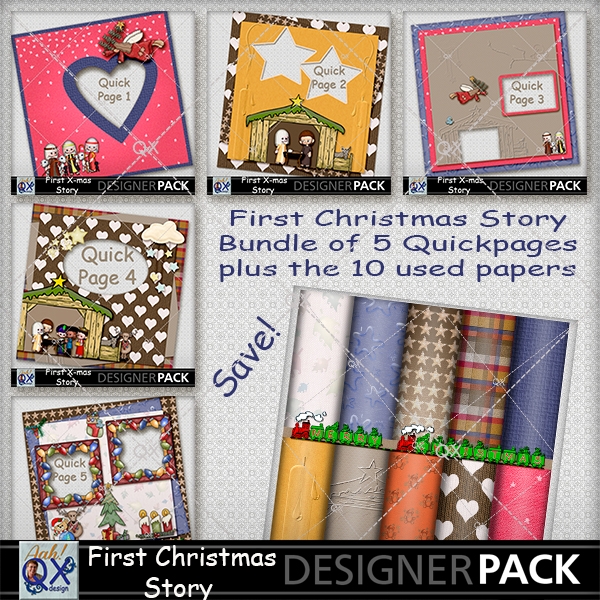 Download First Christmas Story digital Bundle 