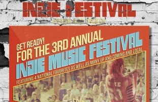 Indie Music Festival Flyer And