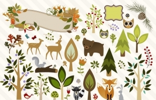 Woodland Clipart